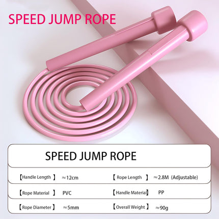 Kids Jump Rope, 3-Pack Set, Jump Rope for Kids 8-12, Beginners, and Adults - Lightweight, Tangle-Free, Adjustable PVC Rope - Jump Rope Kids, Jump Rope for Women (3 pcs).