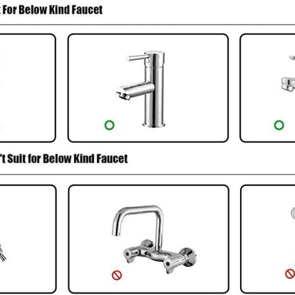 Faucet Extender - Sink Handle Extender, Safe Fun Bathroom Hand-Washing Solution for Babies, Toddlers, Kids, Teach Your Kids Good Sanitation Habits(Grey).
