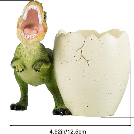 Dinosaur Pen Holder for Desk, Pencil Holder, Cute Fashion Desk Organizers and Accessories, Office Supplies Idea Gift for Women and Kids.