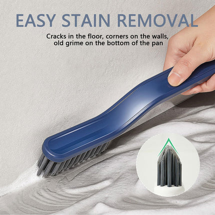 Hard Bristle Crevice Cleaning Brush - Multifunctional Gap Cleaning Brush, Cleaning Tools for Household Use, Home, Kitchen, Bathroom, Window, Vehicle, Faucets, Toilet.