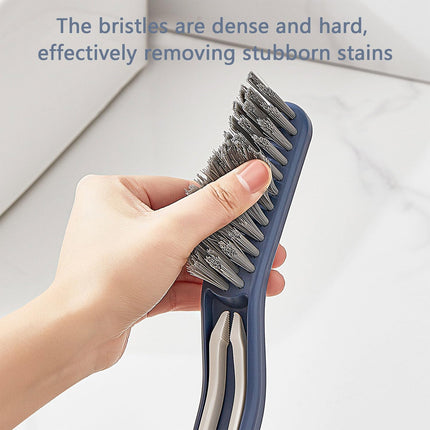 Hard Bristle Crevice Cleaning Brush - Multifunctional Gap Cleaning Brush, Cleaning Tools for Household Use, Home, Kitchen, Bathroom, Window, Vehicle, Faucets, Toilet.
