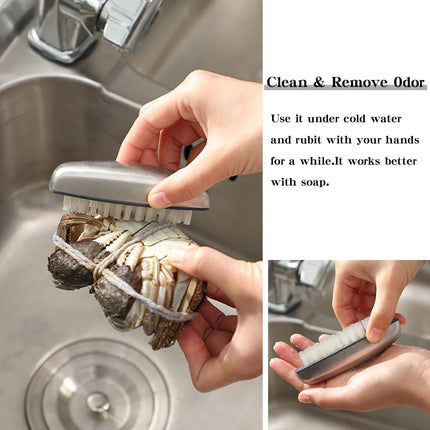 4 Pieces Nail Cleaning Brush,  Stainless Steel Fingernail Hand Scrubbing Brushes for Nails Toes Pedicure Nail Cleaning and Scrubbing.