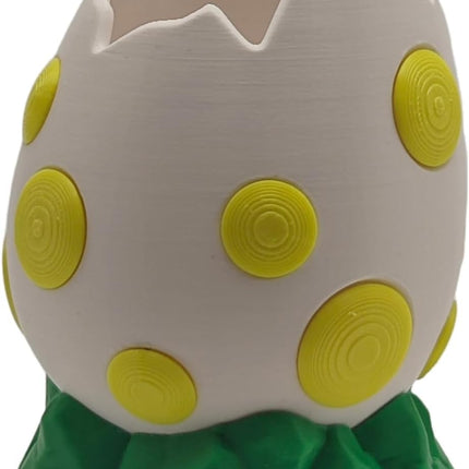 Cute Dinosaur with Egg Pen Holder, Creative Dino Pencil Holder with Four Lovely Bookmark Desk Organizers, Office Supplies Decorations Idea Gift for Women Kids.