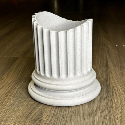 Ancient Column Pen Holder for Desk, Pencil Holder Desk Organizers, Office Supplies Decorations Idea Gift.