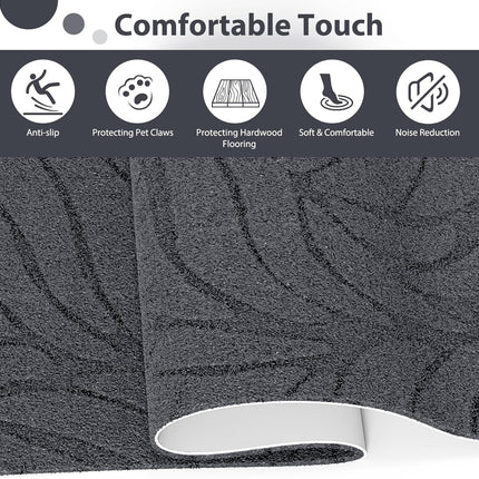 Stair Treads Non Slip for Wooden Steps, 8" X 30" (15-Pack) Stair Runner Carpet Treads Indoor with Reusable Adhesive, Stairslide Carpets Rugs Safety Mats for Elders, Kids & Dogs.