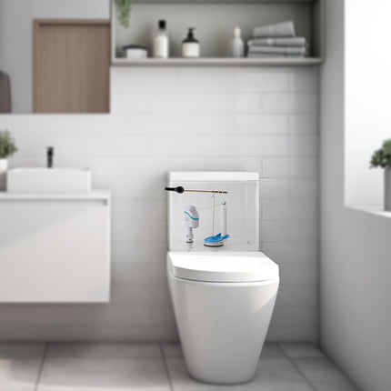 2 pcs Toilet Flapper Replacement, Compatible with Lowes AquaSouce Original 3" Flapper Replacement for 1.28 GPF Toilets (98923, 312795, 352027, 395280, 12293)-Water Saving, Easy to Install.