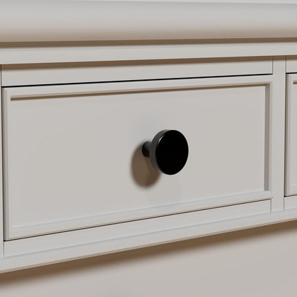 20 Pack Black Cabinet Knobs Round Dresser Knobs Matte Black Solid Kitchen Cabinet Knobs Aluminum Alloy Cabinet Door Knobs for Dresser Drawers Vintage Cabinet Knobs Drawer Knobs.