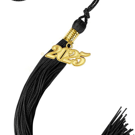 2025 Graduation Tassel, 1Pcs Graduation Cap Tassel 2025 Grad Graduation Tassel for 2025 Graduation Ceremonies Accessories (Black).