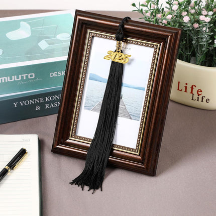 2025 Graduation Tassel, 1Pcs Graduation Cap Tassel 2025 Grad Graduation Tassel for 2025 Graduation Ceremonies Accessories (Black).