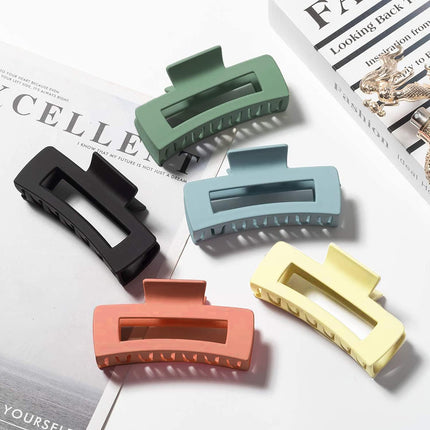 5 Pcs Hair Claw Clips-Nonslip Large Claw Clip Strong Hold Hair Clips Suitable for Women Fashion Hair Styling Accessories.