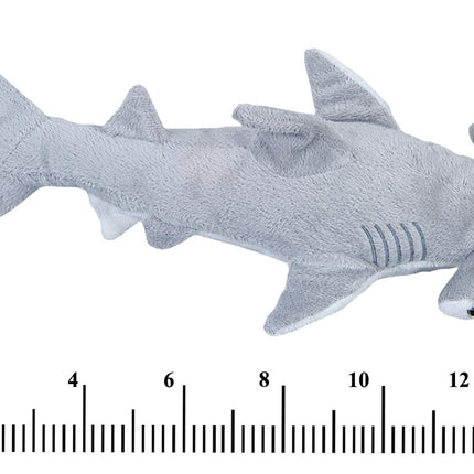 Stuffed Animal Sharks - Pack of 2 Large, 14 inch Mako & 13 inch Hammerhead Plush Shark Toys, Stuff Animals Toy, for Baby Toddlers & Kids.
