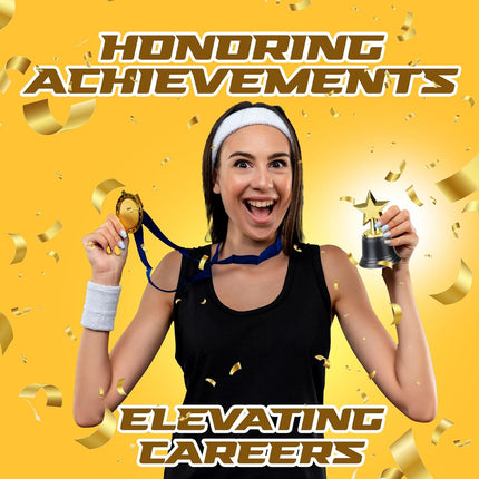 Star Trophy Awards - Pack of 12 Bulk - 4.5 Inch, Gold Award Trophies for Kids Party Favors, Props, Rewards, Winning Prizes, Competitions for Kids and Adults.