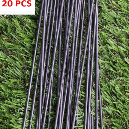 Garden Stakes, Ground Anchors Pegs U Shaped Garden Staples Pins Spikes for Securing Lawn Farm Sod Weed Barrier Landscape Grass Fabric Netting, More Applications 15CM 20 Pcs.
