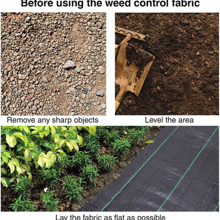 Garden Stakes, Ground Anchors Pegs U Shaped Garden Staples Pins Spikes for Securing Lawn Farm Sod Weed Barrier Landscape Grass Fabric Netting, More Applications 15CM 20 Pcs.