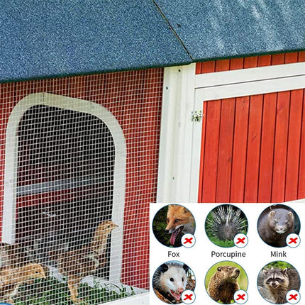 Hardware Cloth, Metal Wire Mesh Roll Galvanized Wire Chicken Coop Welded Wire Mesh Fence for Poultry Netting Garden Protection,15.7in x 32.8ft.