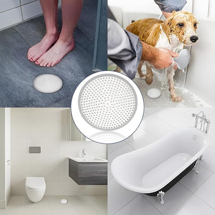 Shower Drain Hair Catcher, Stainless Steel Bathtub Shower Drain Hair Trap Strainer.
