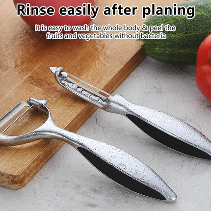 Vegetable Peeler Swivel Potato Peelers, Multifunction Peeler Set, Sharp Stainless Steel Blades and Ergonomic Handle.