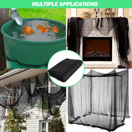 Mosquito Netting Garden Mesh Netting, 33x10Ft Bird Fine Patio Garden Screen Mesh Netting Barrier Hunting Blind Plant Protecting Net for Balcony Porch Protecting Your Skin Plants Vegetables DIY.