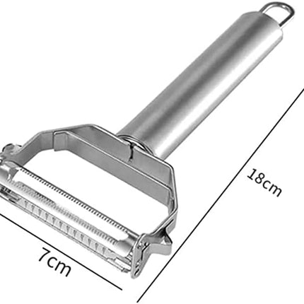 Vegetable Peeler & Potato Peelers for Kitchen, Fruit, Carrot, Veggie Julienne Peeler, Shredded Carrots, Cucumber Julienne Slicer Vegetable Cutter, Dual Blade Stainless Steel Peeler.