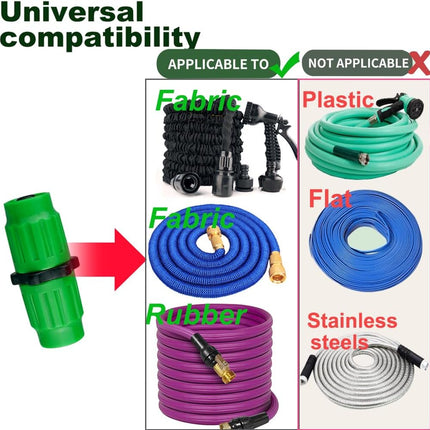 expandable garden hose repair kit plastic flexible hose repair kit male female hose connectors fittings repair connectors will repair hoses.