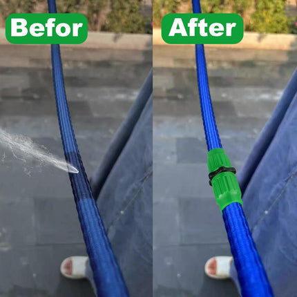 expandable garden hose repair kit plastic flexible hose repair kit male female hose connectors fittings repair connectors will repair hoses.