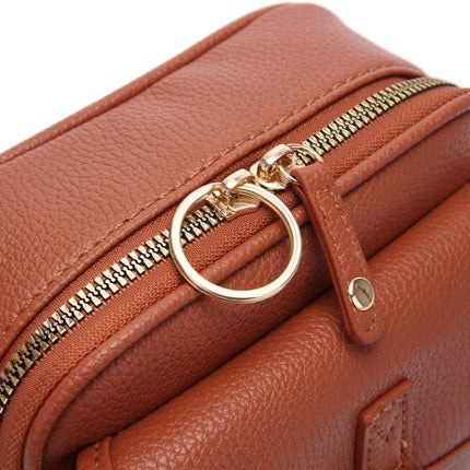 Collaborate 1 Crossbody Leather Bag, Urvashi Crossbody Leather Bag Anti Theft, Cross Body Bag, Lady's Vintage Shoulder Purse.