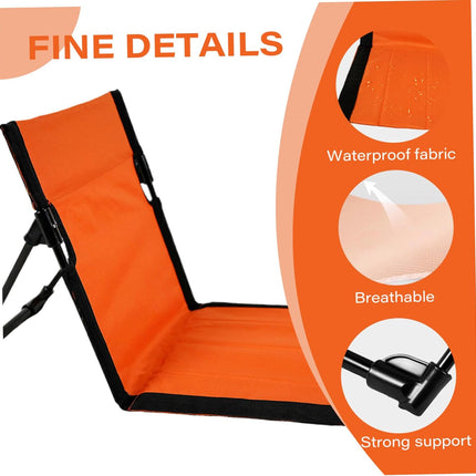 Reclining Beach Mat 15x43.3x15.8/15x26.8x15.8'' Oxford Cloth Waterproof Foldable Beach Lounge Chair Lightweight & Portable Lounger for Adults Holidays Camping Park.