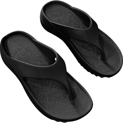 Cloud Flip Flops for Womens and Mens, Orthotic Lightweight Beach Pillow Slippers, Soft Cushion Flip-Flop Comfy Bath Spa Walking Sandals Pool Thong Slides.