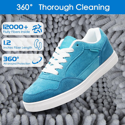 Shoe Washing Machine Bag, New Upgrade Shoe Bag For Washing Machine, 1 Shoe Washing Bag, 1 Mesh Laundry Bag, Gray.
