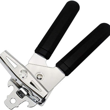 Stainless Steel and PP Multifunctional Can Opener with Ergonomic Design.