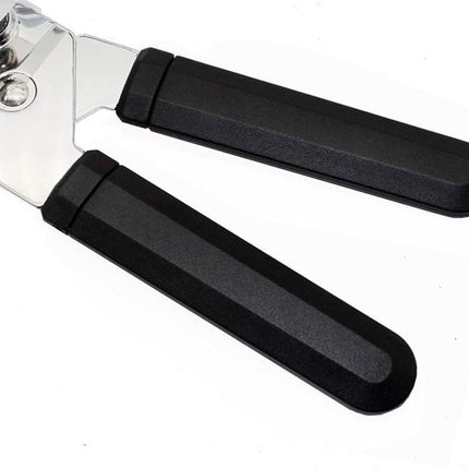 Stainless Steel and PP Multifunctional Can Opener with Ergonomic Design.