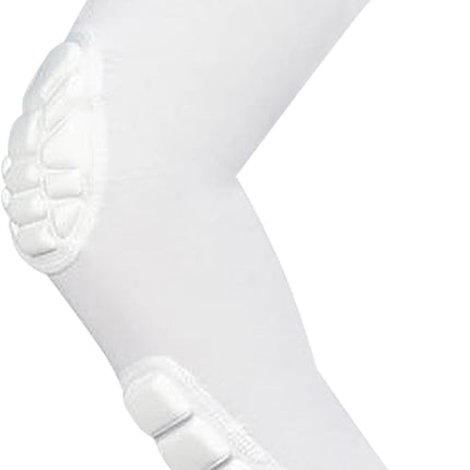 Padded Elbow Forearm Sleeves Compression Arm Protective Sleeve Basketball Shooting Protective Pad.