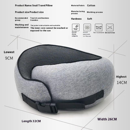 Travel Memory Cotton Neck Pillow, can Store Travel Pillow Neck Pillow.