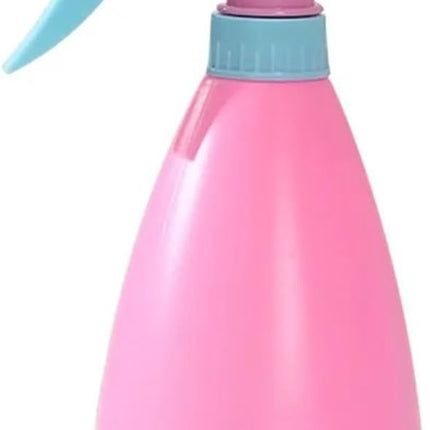 500ml Dual-Mode PP Spray Bottle with Adjustable Stream/Mist, Pink/Blue, 16oz, 8x21cm, 55g for Home, Office, Hospitality & Outdoor Use.