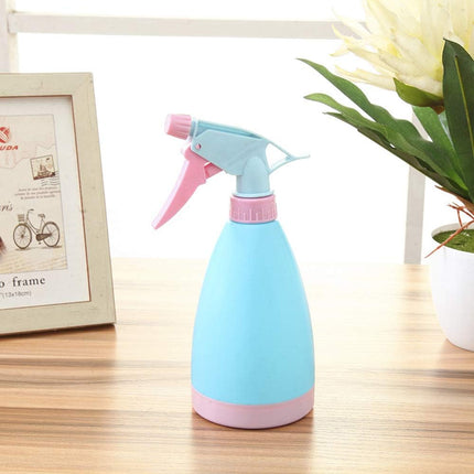 500ml Dual-Mode PP Spray Bottle with Adjustable Stream/Mist, Pink/Blue, 16oz, 8x21cm, 55g for Home, Office, Hospitality & Outdoor Use.