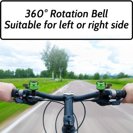 Bike Bell Bicycle Bell Crisp Sound for Adults Kids Boys Girls.