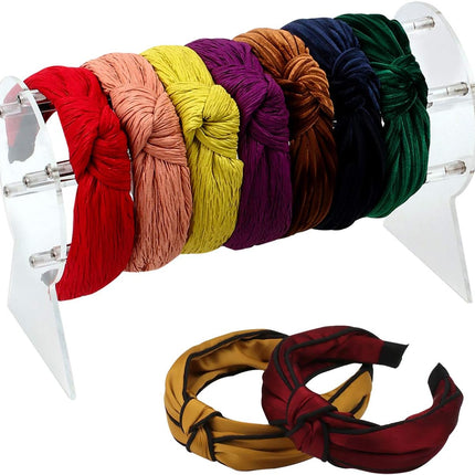 Headband Holder,Clear Jewelry Organizer for Teen Girl Women Gifts, The Perfect Headband Display Organizer.