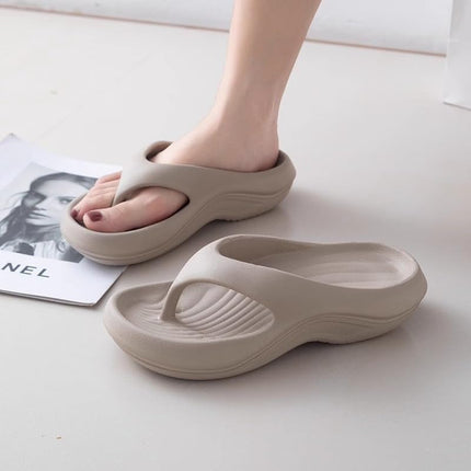 Arch Support Pillow Slides Flip Flops for Women Men, 2025 Summer Orthopedic Cloud Slides Soft Non-slip.