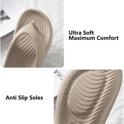 Arch Support Pillow Slides Flip Flops for Women Men, 2025 Summer Orthopedic Cloud Slides Soft Non-slip.