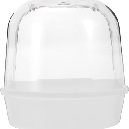 Cage Style Bird Bath, Acrylic Bird Bath Box, Parrot Bird Accessories, Bird Bath Bathtub, Large Bird Bath.