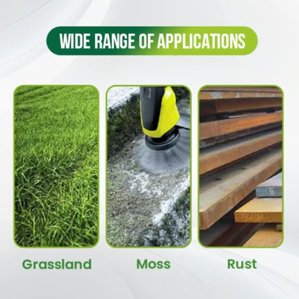 Universal Steel Wire Weedeater Head, Universal Wire Trimmer Head, Steel Wire Trimmer Head, Universals Steels Wires Grass Trimmer Heads, for Weed Eater, Grass Removal Tool (2, 6 Blades).