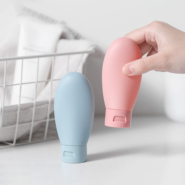 Travel Bottles, 3 PCS Travel Containers for Toiletries, Leak-Proof Refillable Squeezable Travel Bottles Set for Shampoo, Body Wash and Travel.
