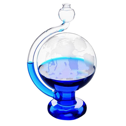 Storm Glass Weather Predictor, Visual Barometric Pressure Gauge, Portable Glass Barometers for The Home Office Desktop Decor Gifts.