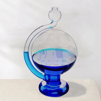 Storm Glass Weather Predictor, Visual Barometric Pressure Gauge, Portable Glass Barometers for The Home Office Desktop Decor Gifts.