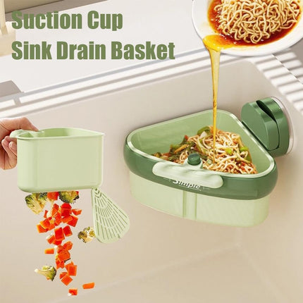 Sink Strainer Basket, 2025 New Faucet Hanging Strainer, Self-Cleaning Kitchen Sinks Food Waste Catcher for Dishwashing, RV, Small Spaces (2PCS).