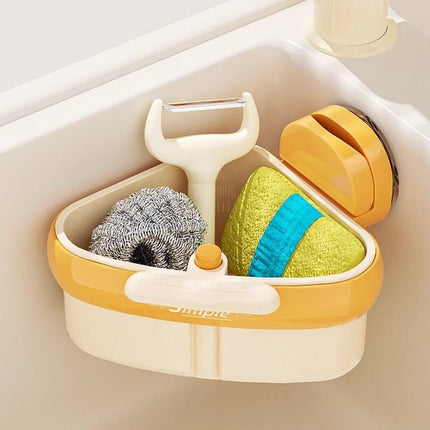 Sink Strainer Basket, 2025 New Faucet Hanging Strainer, Self-Cleaning Kitchen Sinks Food Waste Catcher for Dishwashing, RV, Small Spaces (2PCS).