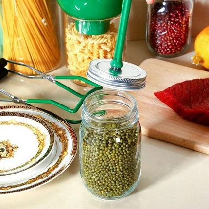 3PCS Canning Essentials Kit - Magnetic Lid Lifter, Canning Supplies Canning Kit, Wide Mouth Canning Funnel Anti-Scald Clip Kitchen Tools for Canning Jars.