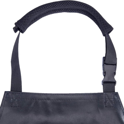 Heavy Duty Vinyl Waterproof Apron for Unisex Adult, Ultra Lightweight, Industrial Apron, Black.