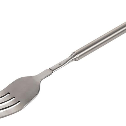 Adjustable Telescopic Fork Extendable Fork Long Fork Toasting Fork Extending Fork Extra Long Fork Extended Fork Stainless Steel, for Eating, Barbecue, Dinner, Dessert, Sausage, Vegetable(8.7~25.4In)….
