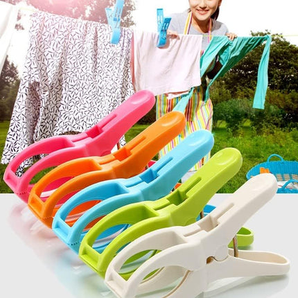 Towel Clips for Beach Chair 10 Pcs, 4.5 in, Color Plastic Lounge Chair Towel Clip, Pool Towel Clips to Prevent Towel Blowing Away, for Family use.